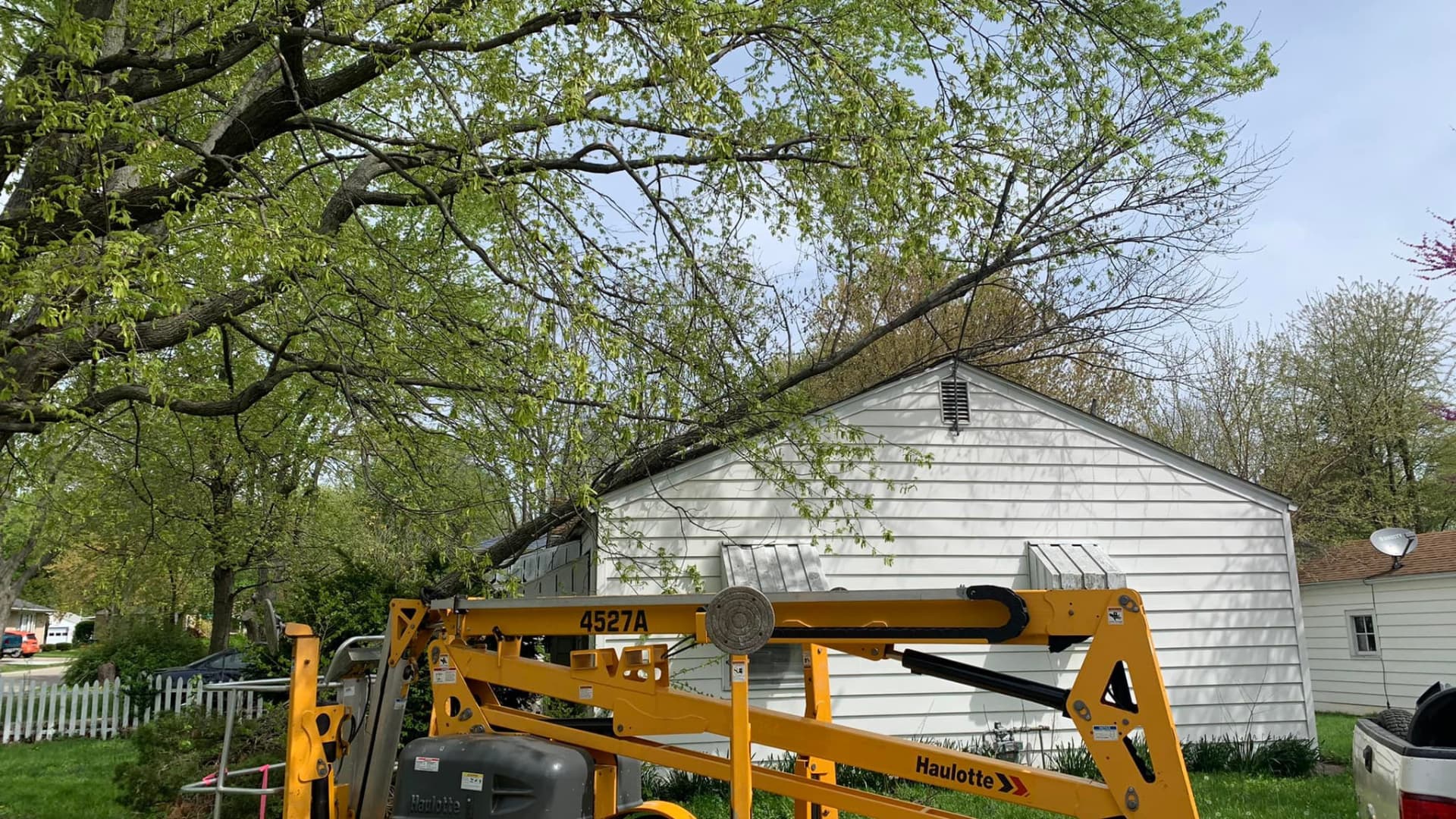 Rumble Bee Tree Service Lift Device